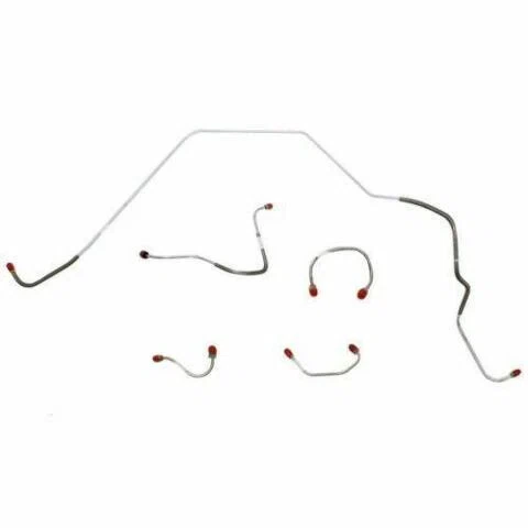 1967-68 Chevrolet Camaro Front Brake Line Kit Manual Disc Brakes - FKT6705OM